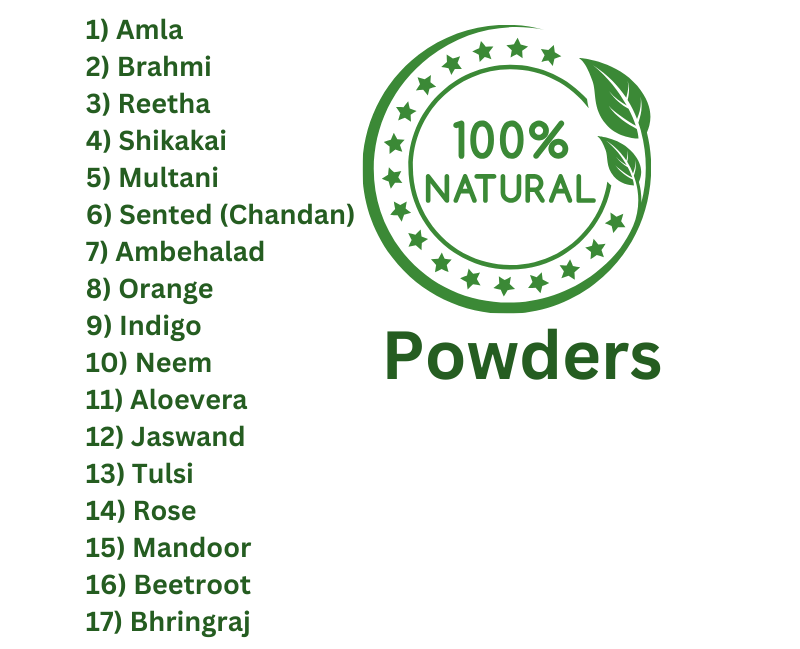 Natural Powders